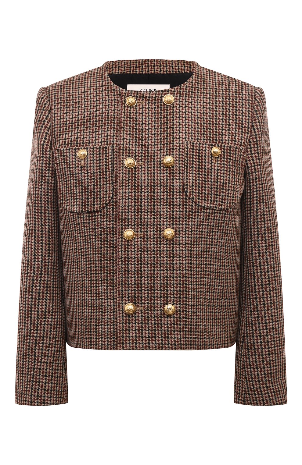 Жакет из шерсти и хл�опка CELINE, арт. 2V77R/064V, фото 1