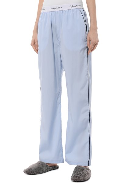 Хлопковые брюки SPORTY AND RICH, арт. PA010516313BL50, фото 3