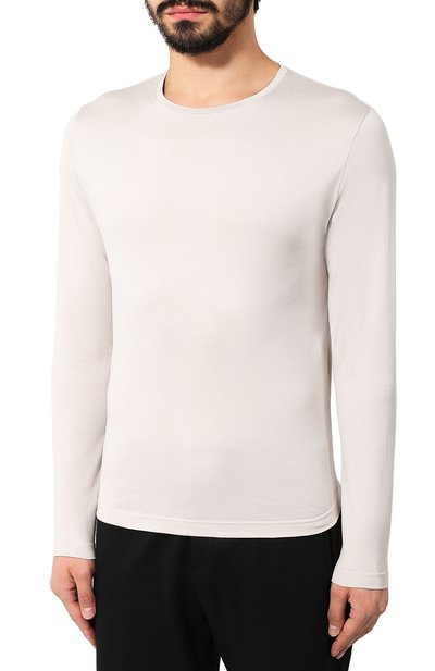 Лонгслив из шелка и хлопка LORO PIANA, арт. FAF6129, фото 3