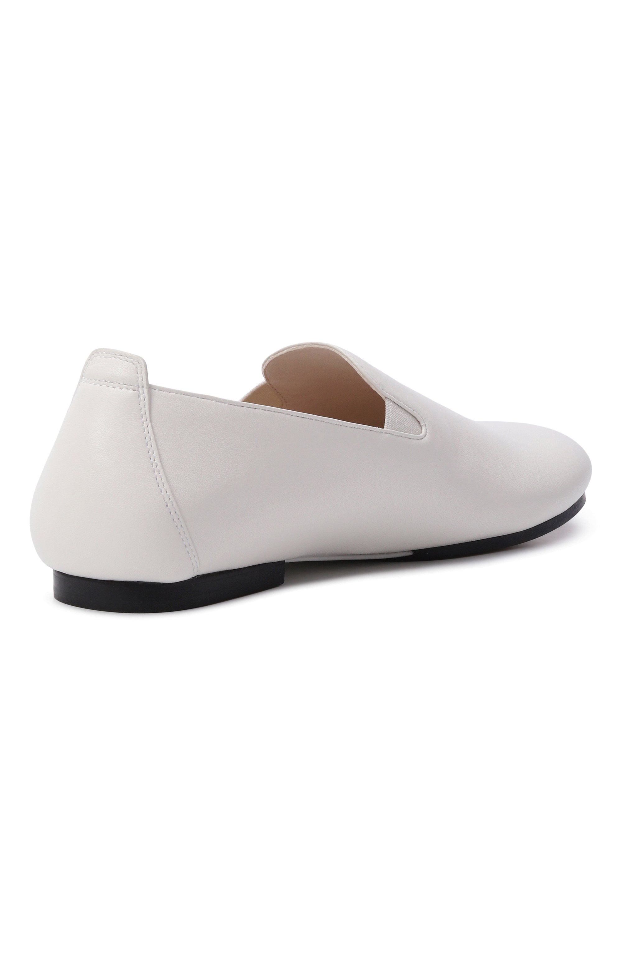 Кожаные лоферы rocco BOTTEGA VENETA белого цвета по цене 117500 руб., арт. 867837/VBSD0, фото 5 Кожаные лоферы rocco BOTTEGA VENETA, арт. 867837/VBSD0, фото 5