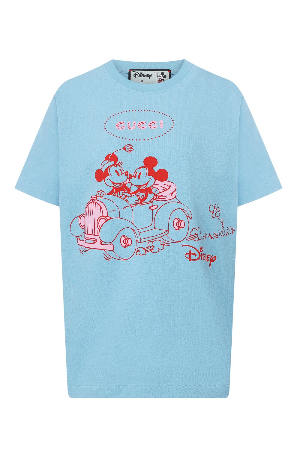 Хлопковая футблока disney x gucci GUCCI, арт. 580762/XJBYB, фото 1