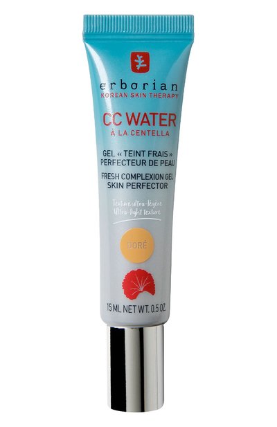 Женский крем для лица cc water, оттенок золотистый (15ml) ERBORIAN, арт. 786125
