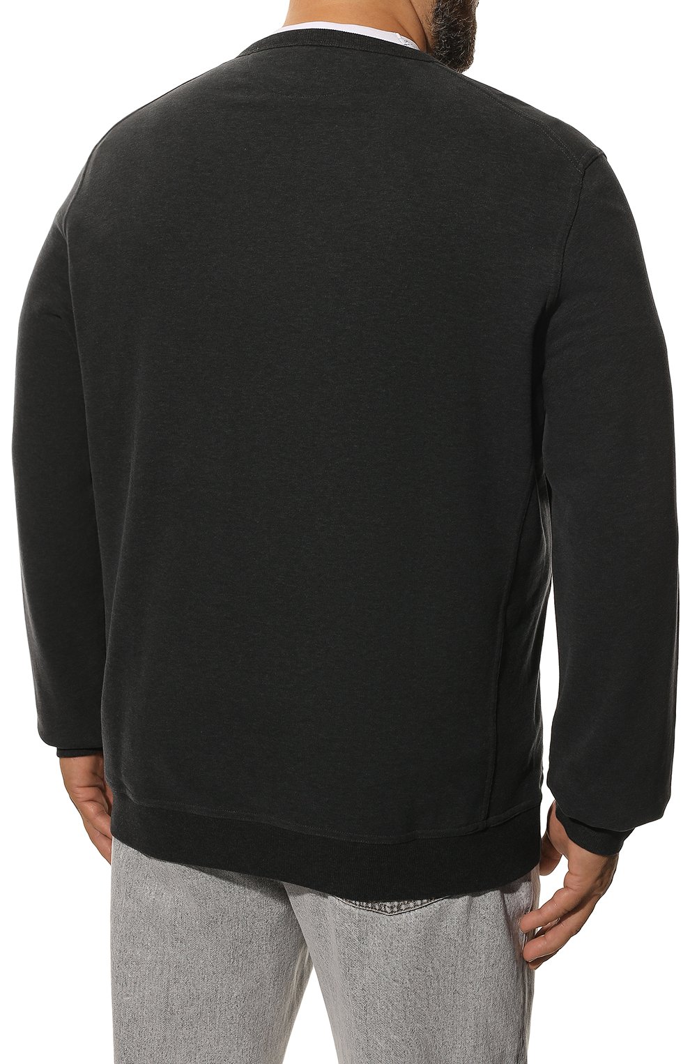 Хлопковый свитшот BRUNELLO CUCINELLI, арт. MTU149073W, фото 4