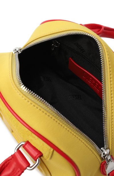 Сумка 1dr dome mini DIESEL желтого цвета по цене 42950 руб., арт. X10369/PR886, фото 5 Сумка 1dr dome mini DIESEL, арт. X10369/PR886, фото 5
