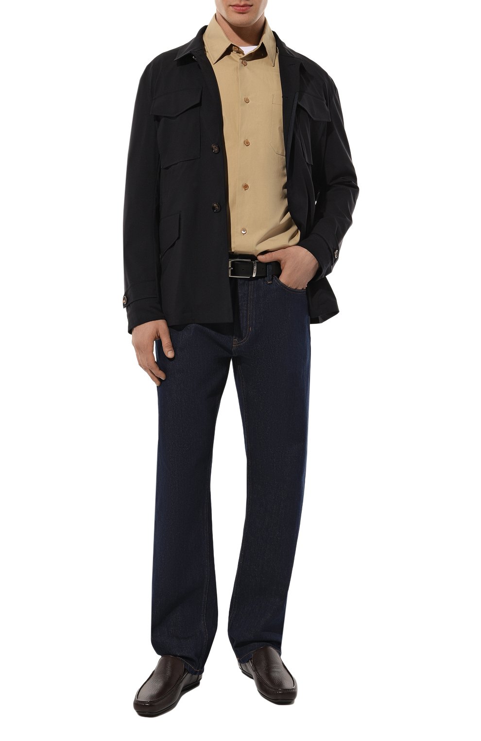 Кожаные мокасины ARTIOLI, арт. 882/BIS/S0FT KID, фото 2