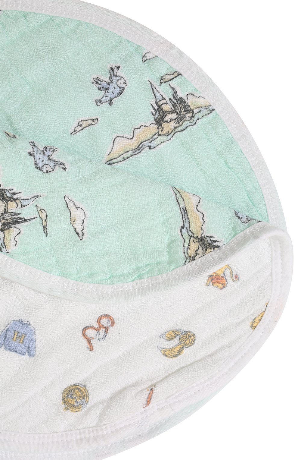 Хлопковый нагрудник hogwarts essentials ADEN+ANAIS, арт. EBBC10013HP, фото 2