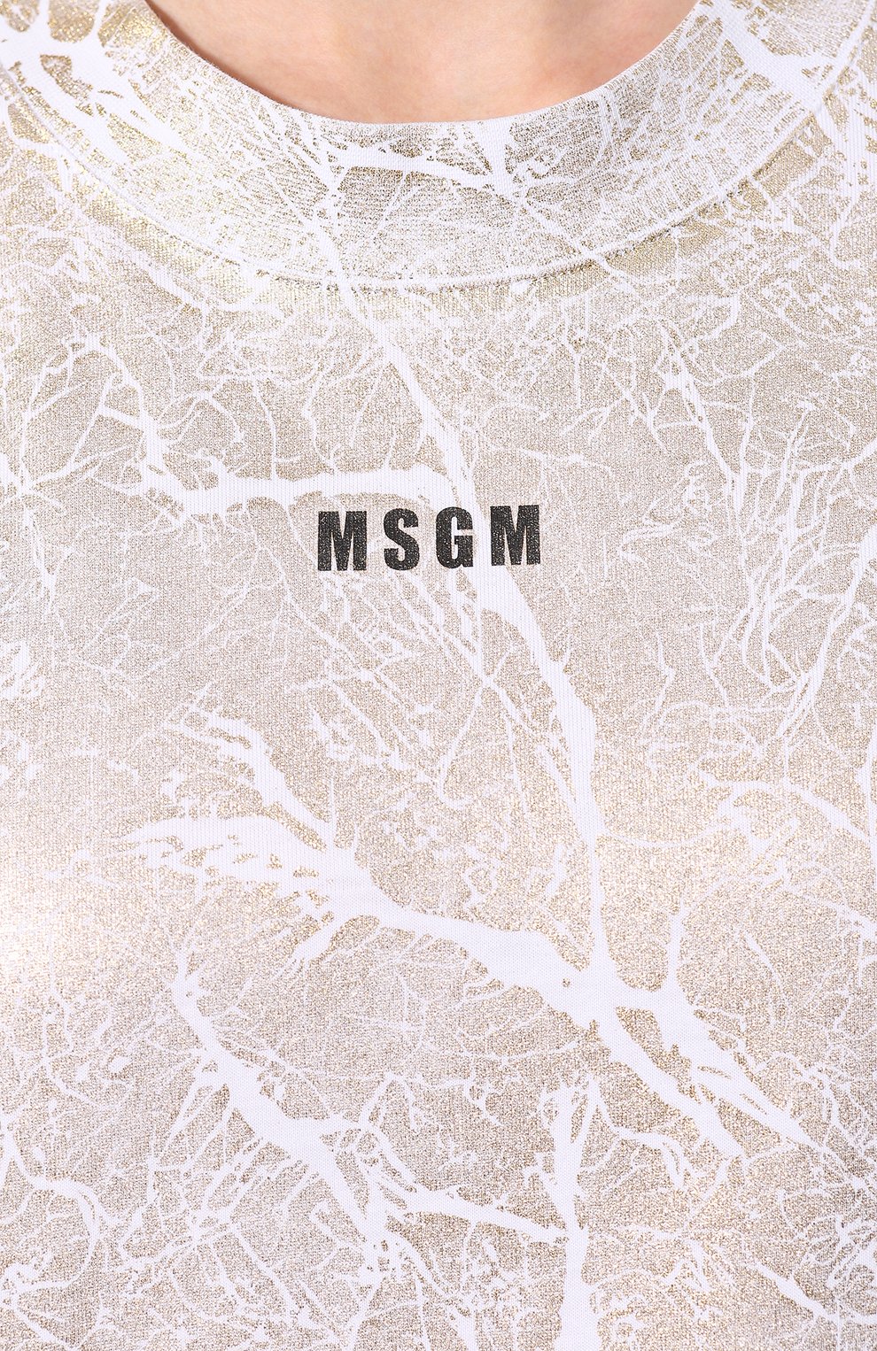 Хлопковая футболка MSGM, арт. 2741MDM170 195797, фото 5