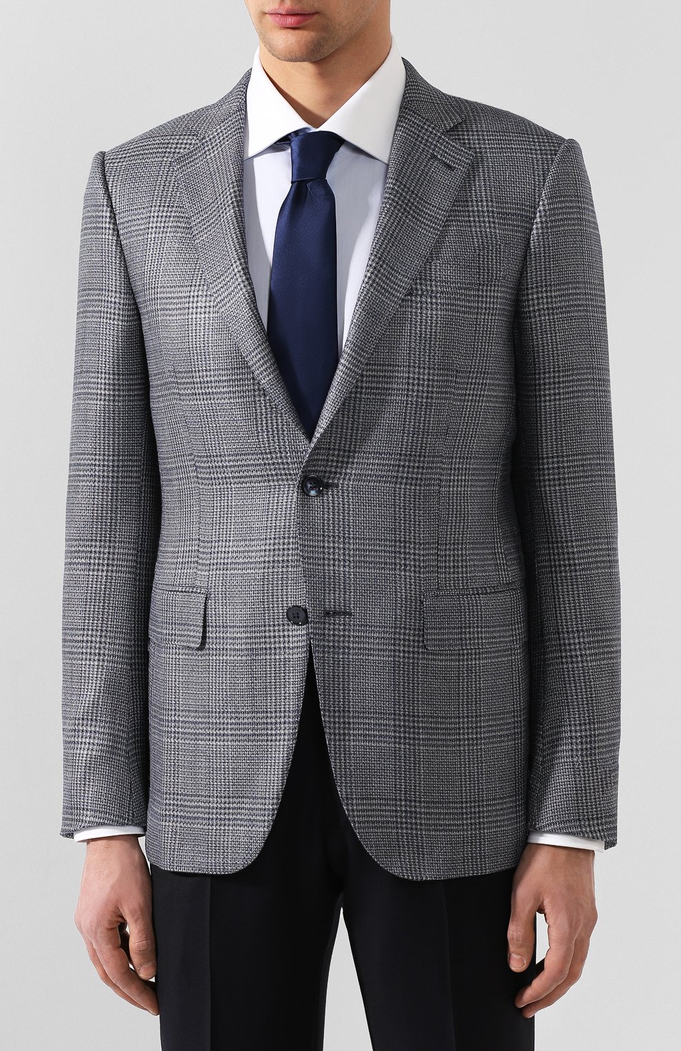 Пиджак из смеси шелка и шерсти ZEGNA, арт. 749067/121220, фото 3