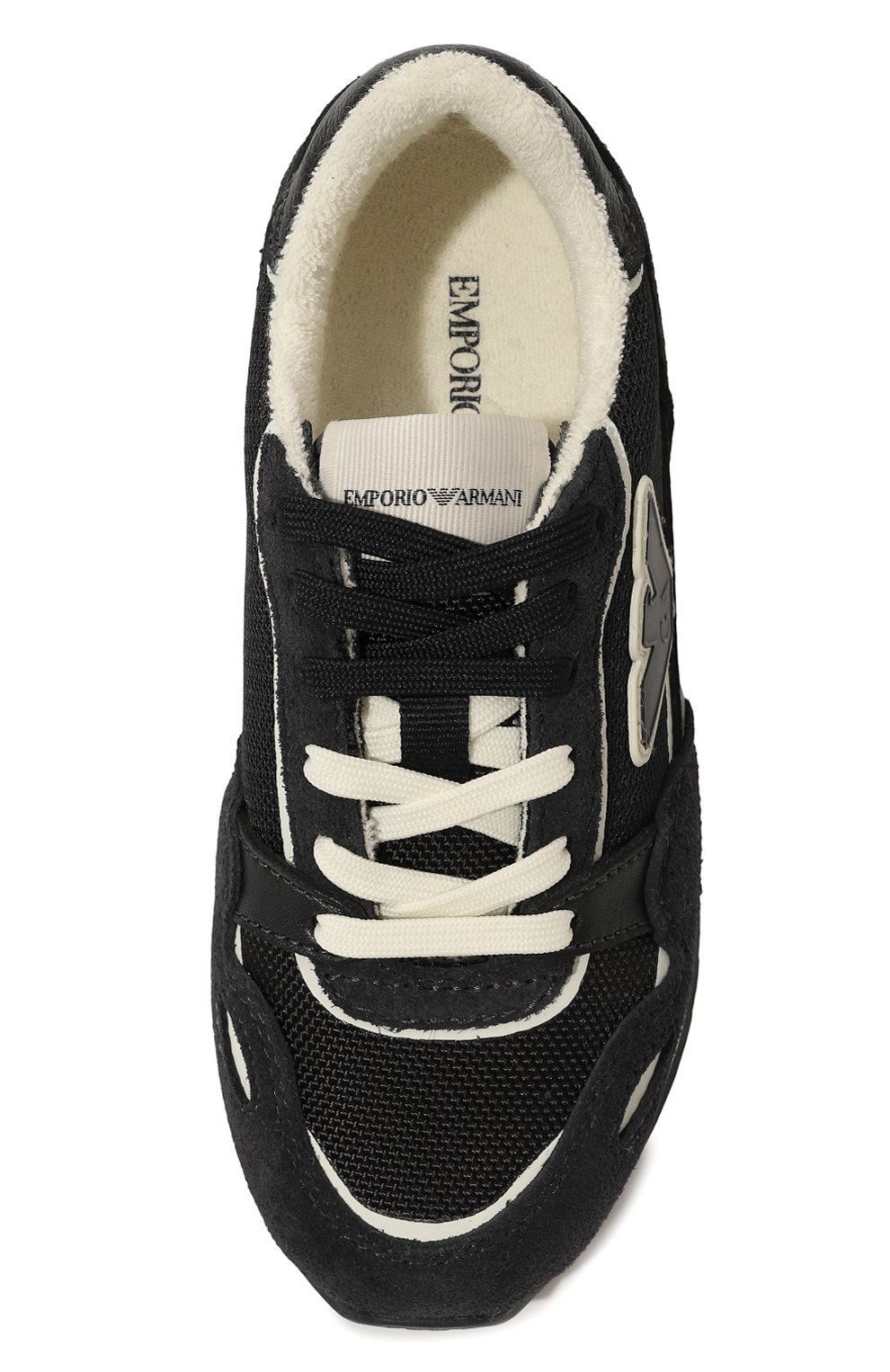 Комбинированные кроссовки EMPORIO ARMANI, арт. XYX040/X0X04, фото 4