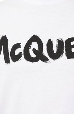 Хлопковая футболка ALEXANDER MCQUEEN, арт. 622104/QTZ57, фото 1