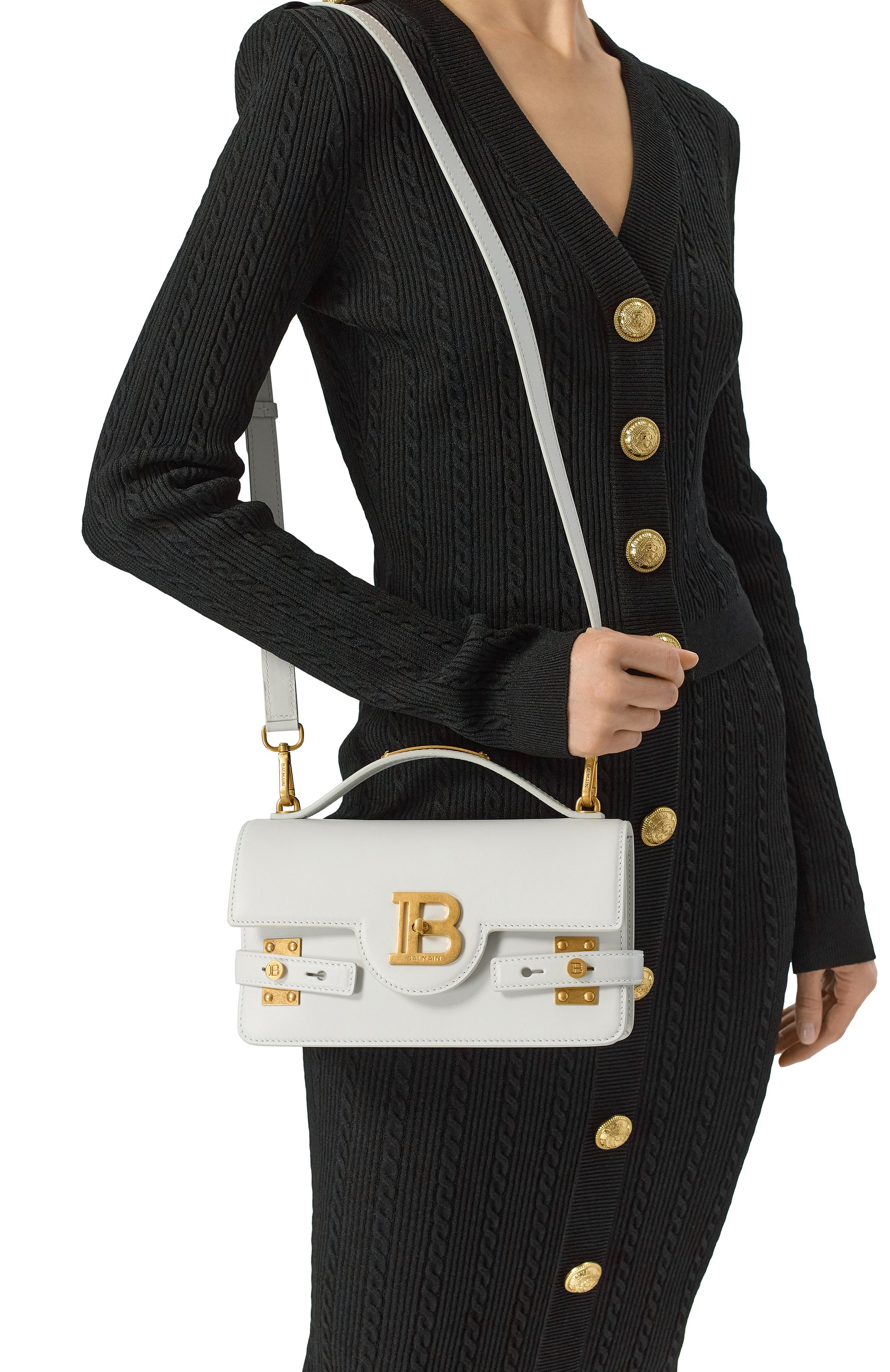 Сумка b-buzz 24 BALMAIN, арт. FN0DA828/LSPY, фото 2