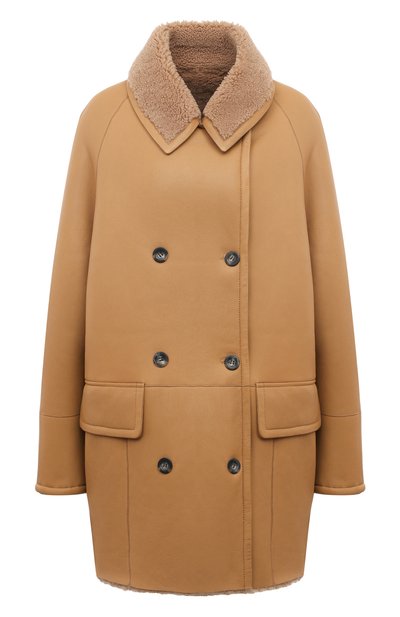 Двусторонняя дубленка из овчины LUDA NIKISHINA, арт. FC/ELLE/np-kr/beige, фото 1