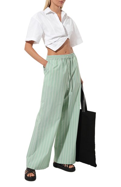 Хлопковые брюки MARNI, арт. PAMA0071S0/UTC225, фото 2