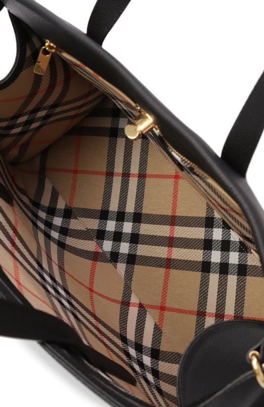 Сумка-тоут Cotswolds medium Burberry 8111339 Чёрный  8111339 Фото 5