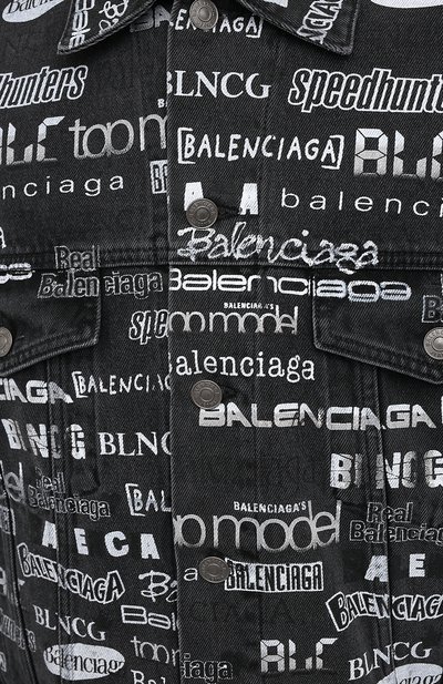 Джинсовая куртка BALENCIAGA, арт. 620731/TEW35, фото 5