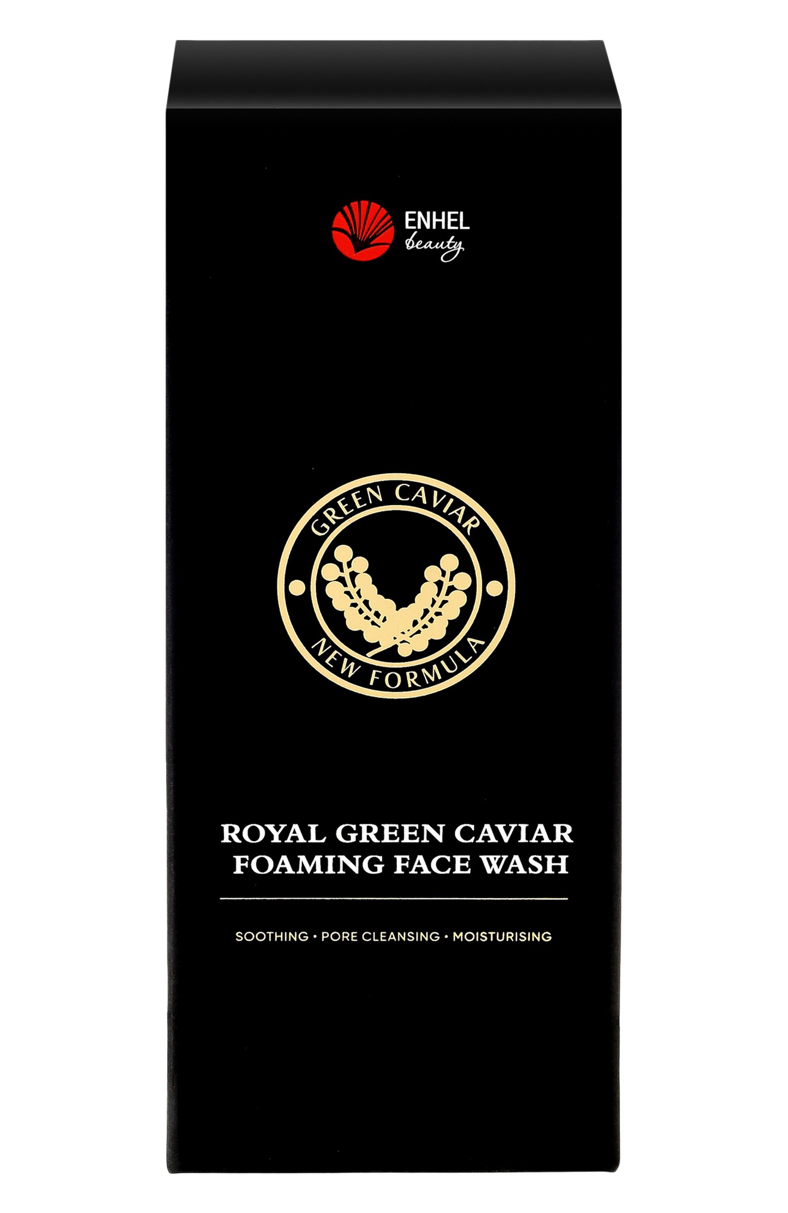 Пенка для умывания с нанощёточкой royal green caviar (150ml) ENHEL BEAUTY, арт. 4589449701571, фото 2