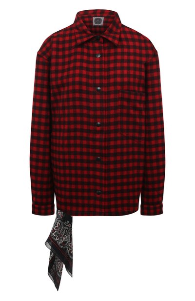 Женская рубашка из шерсти и кашемира DESTIN, арт. NIK0LE PEN