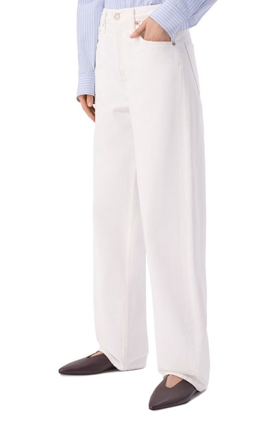 Джинсы ren 32 AGOLDE белого цвета по цене 38150 руб., арт. A310B1183, фото 3 Джинсы ren 32 AGOLDE, арт. A310B1183, фото 3