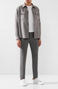 Шерстяные брюки BRIONI, арт. RPM10L/0ZA0K/SIDNEY, фото 2