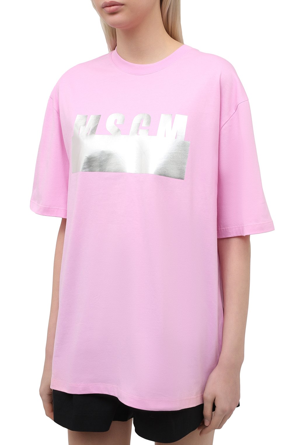 Хлопковая футболка MSGM, арт. 3041MDM180 217298, фото 3