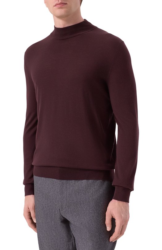 Шерстяная водолазка MVST M0-M25.1MM.K405/44-60 Коричневый  M0-M25.1MM.K405/44-60 Фото 3