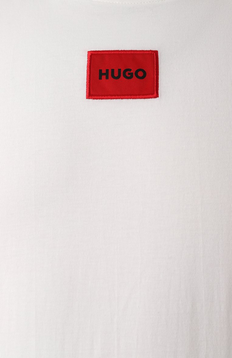 Хлопковая футболка HUGO, арт. 50447978, фото 1