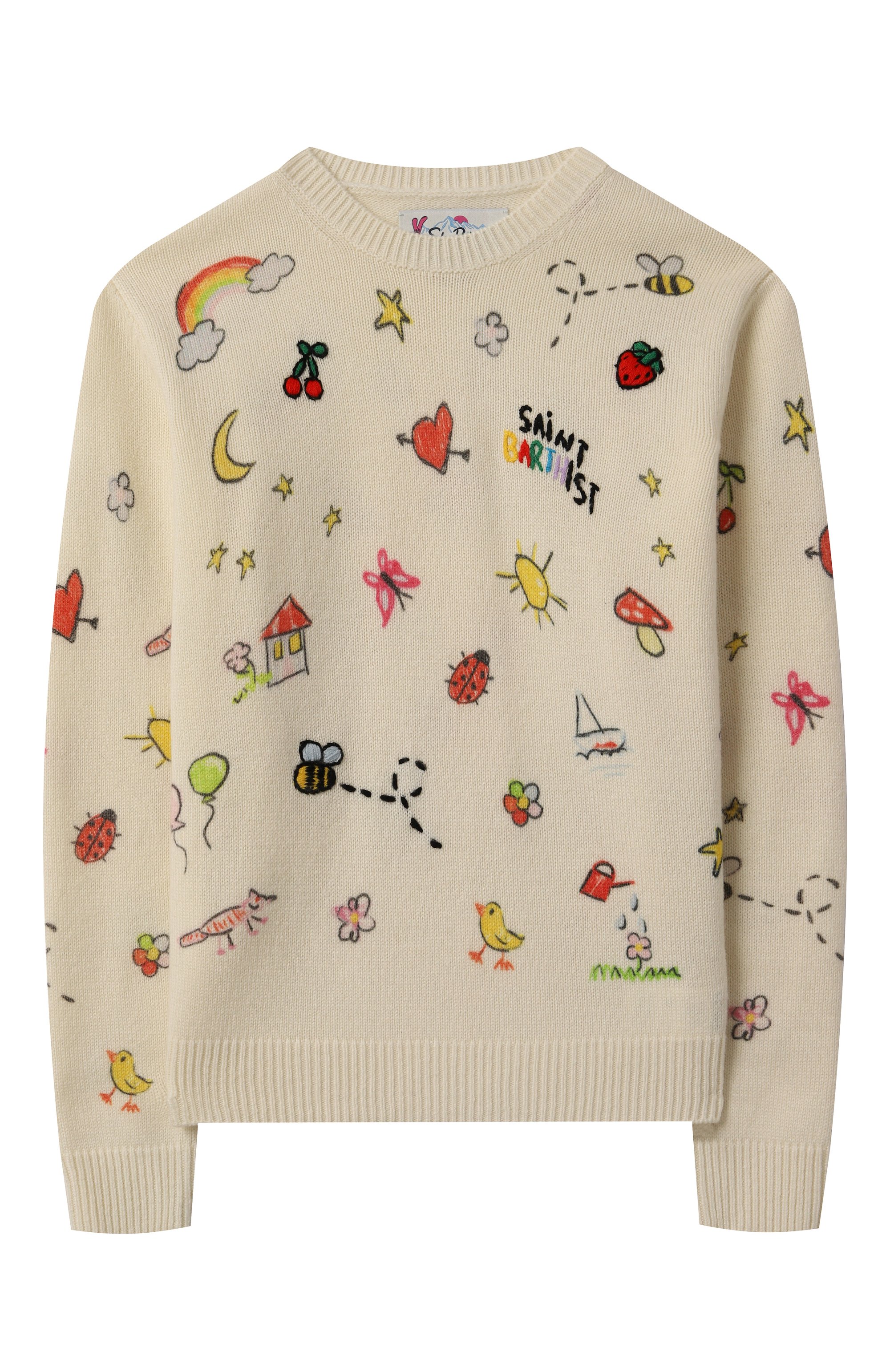 Пуловер из шерсти  и вискозы MC2 SAINT BARTH, арт. STBK PRINCESS W/00057G, фото 1