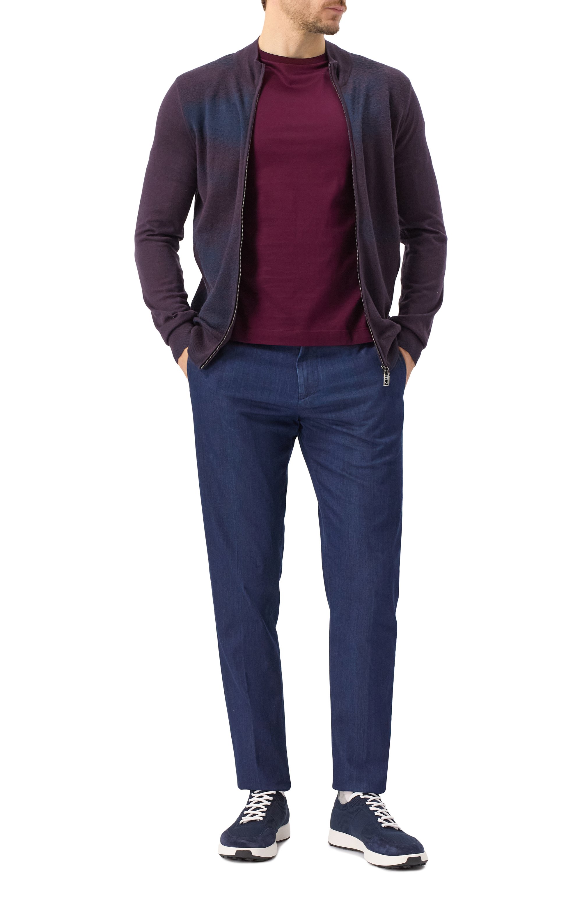 Текстильные кроссовки KITON, арт. USSA031N0093902, фото 2