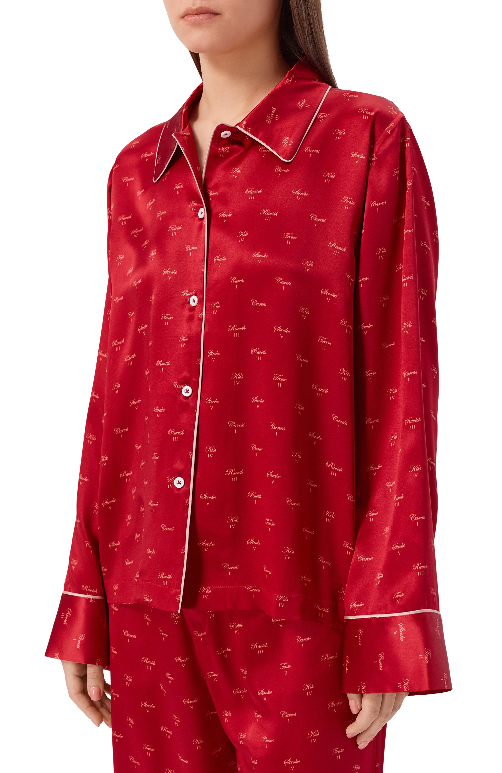 Шелковая рубашка KIKI DE MONTPARNASSE, арт. H252TP009, фото 3