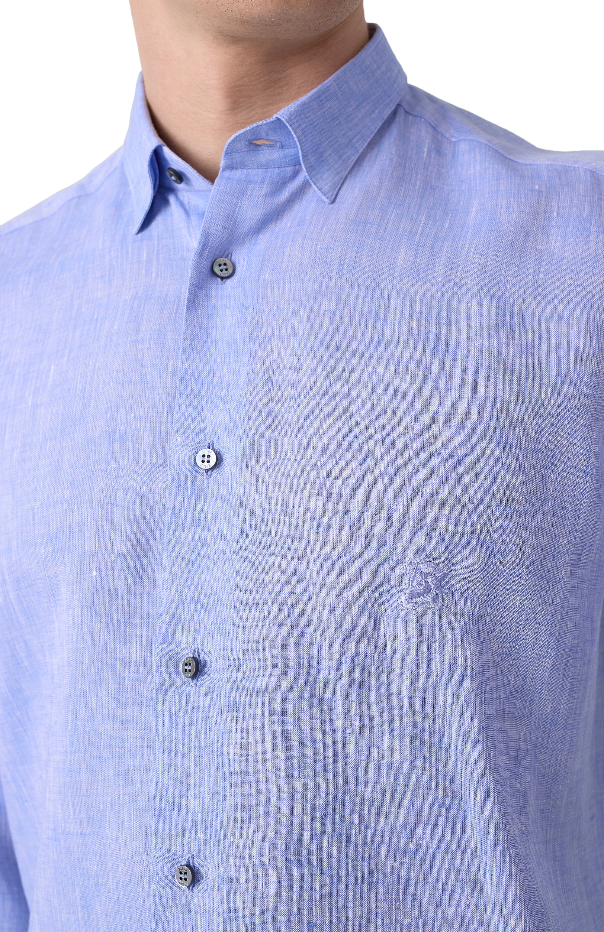 Льняная рубашка ZILLI, арт. LINAS1M080013123U, фото 5