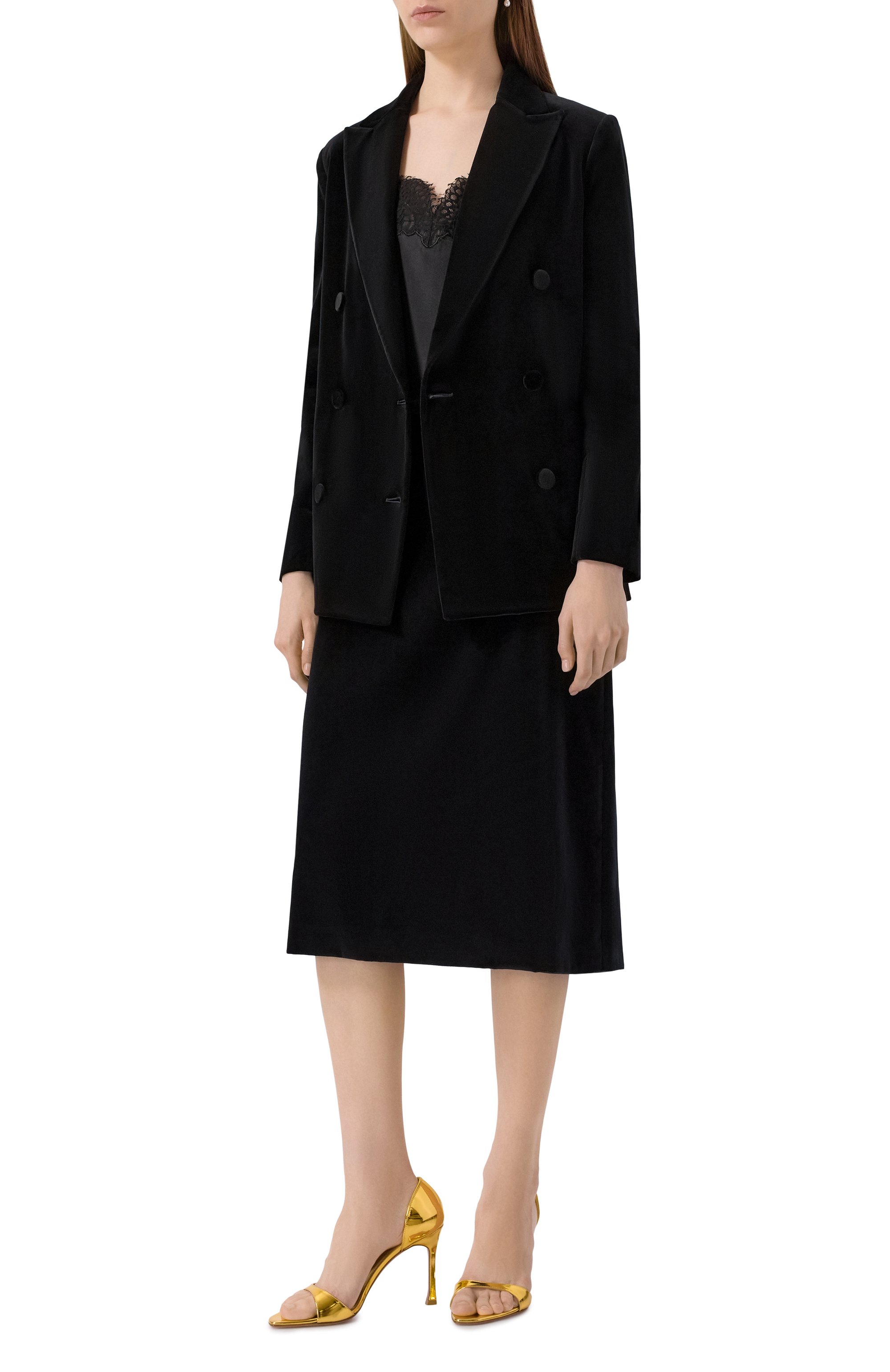 Бархатный жакет ANTONELLI FIRENZE, арт. P3182/682B, фото 2