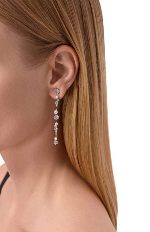 Серьги Constella Swarovski 5705614 Серебряный  5705614 Фото 2