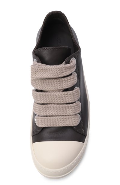 Кожаные кеды tower jumbolace low RICK OWENS, арт. RU02F4893/LC0W2, фото 5