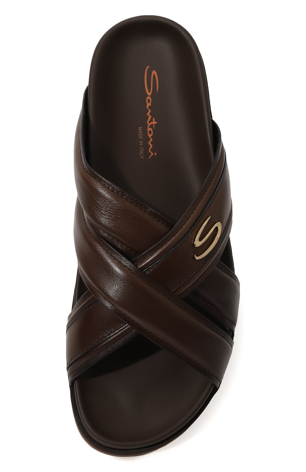 Кожаные шлепанцы erik SANTONI, арт. MCEG18089HV6MTZ8T50, фото 6