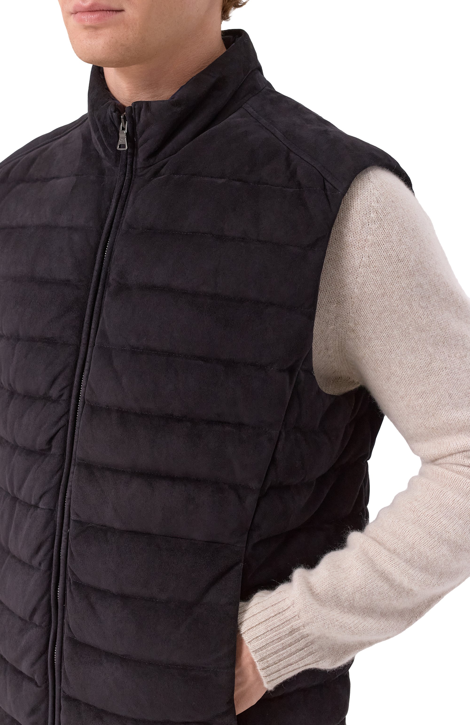 Замшевый жилет PAUL&SHARK, арт. 25412706, фото 5