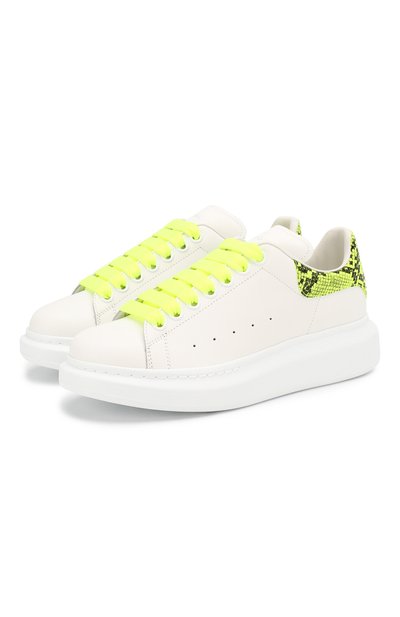 Кожаные кеды ALEXANDER MCQUEEN, арт. 553770/WHX9M, фото 1
