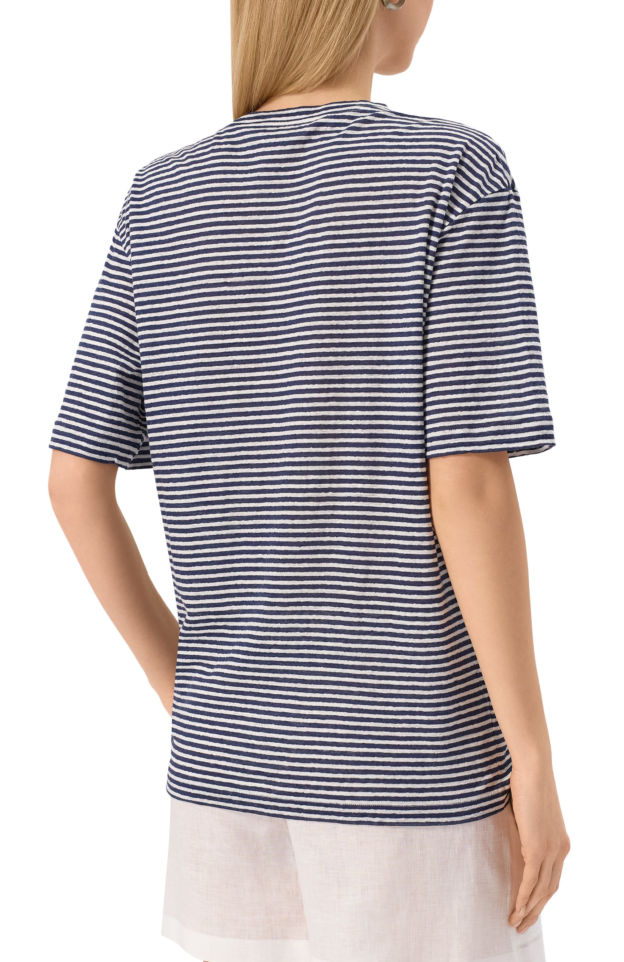 Льняная футболка DSQUARED2, арт. S73GC0296/S23601, фото 4