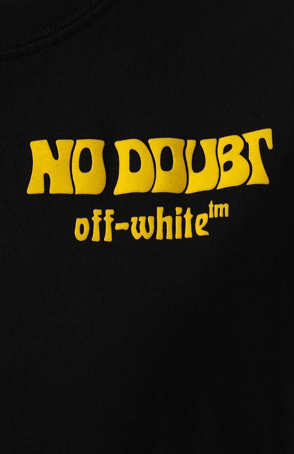 Хлопковая футболка OFF-WHITE, арт. 0WAA049R19B070471088, фото 5