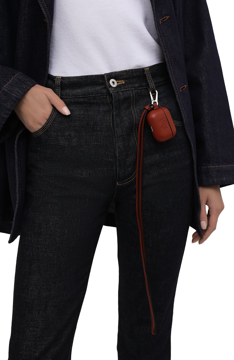 Кожаный чехол для airpods pro LOEWE, арт. C500036X01, фото 6