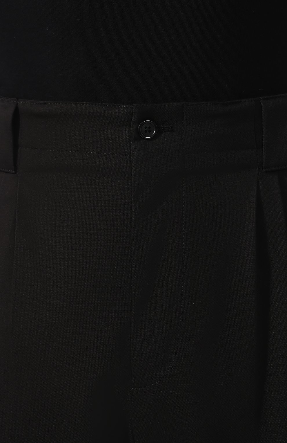 Хлопковые брюки DOLCE & GABBANA черного цвета по цене 83500 руб., арт. GYQZHT/FURB5, фото 5 Хлопковые брюки DOLCE & GABBANA, арт. GYQZHT/FURB5, фото 5