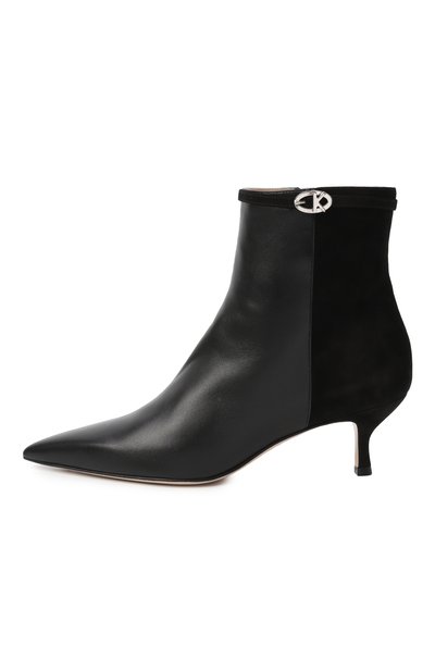 Кожаные ботильоны KITON, арт. D60828K0901F11, фото 4