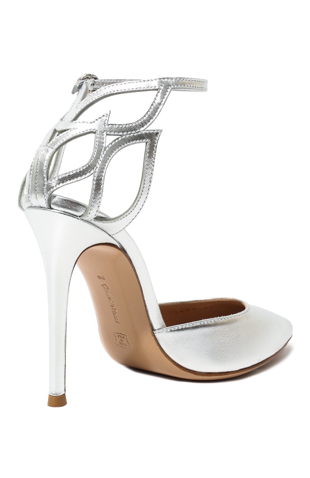 Кожаные туфли GIANVITO ROSSI, арт. G40355.15RIC.NPSARGE, фото 5