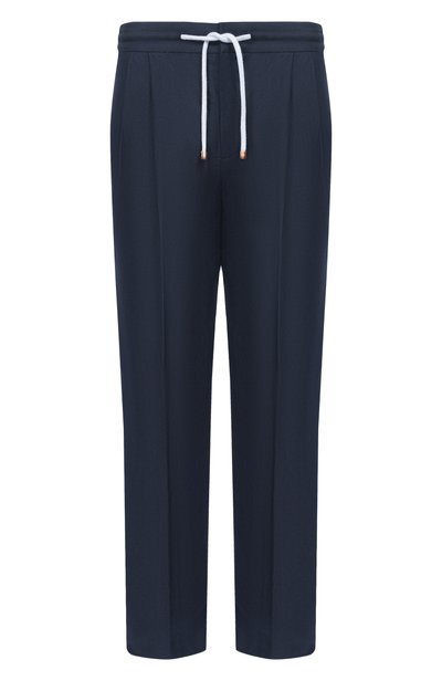 Мужские брюки изо льна и хлопка BRUNELLO CUCINELLI, арт. MH255E1710