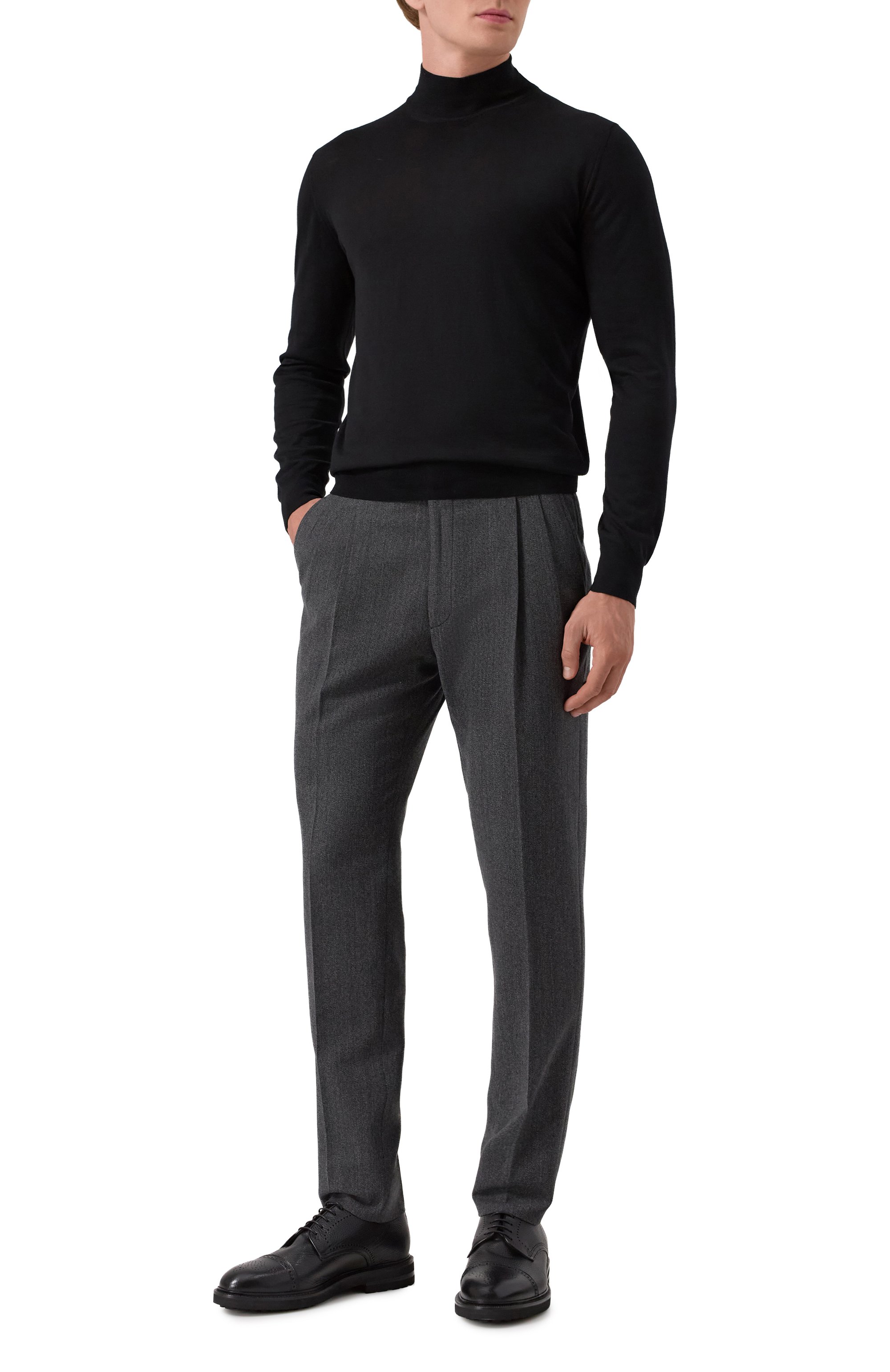 Шерстяная водолазка CORNELIANI, арт. 26M522-2625126, фото 2