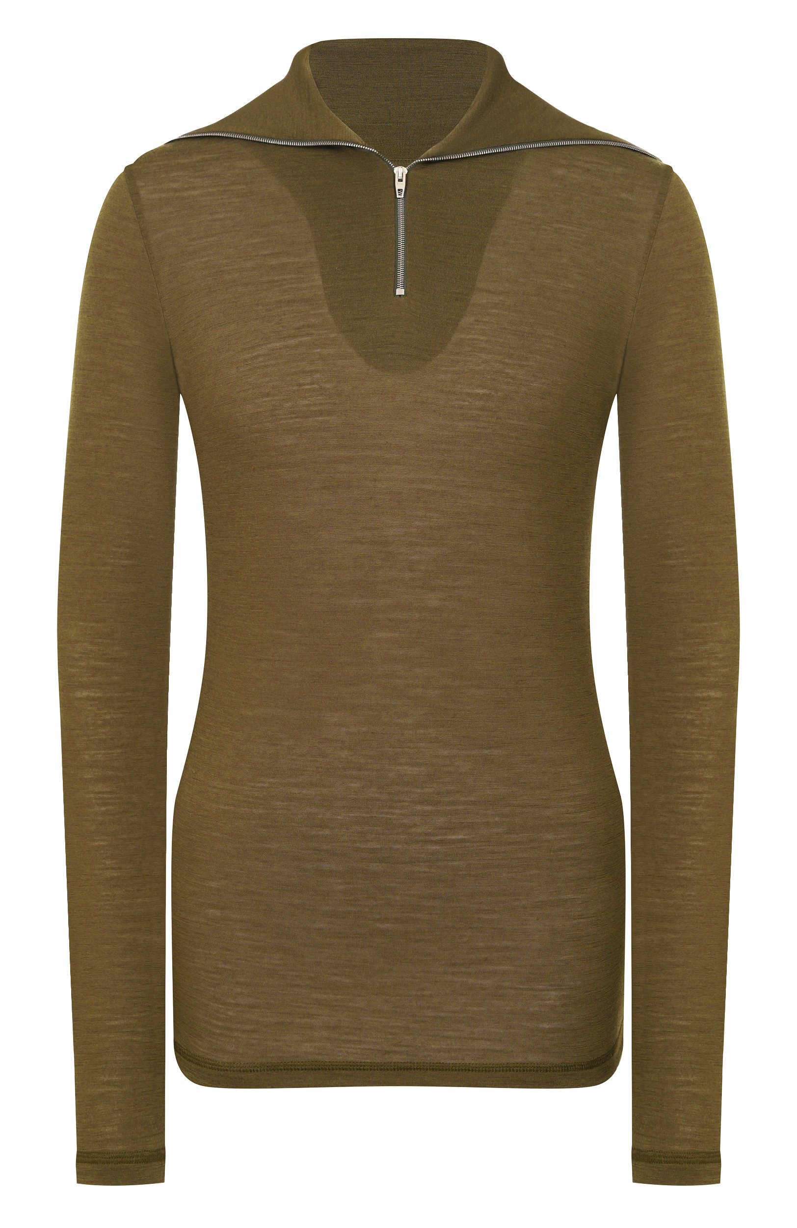 Водолазка JIL SANDER хаки цвета по цене 69900 руб., арт. J02GC0170/J70021, фото 1 Водолазка JIL SANDER, арт. J02GC0170/J70021, фото 1