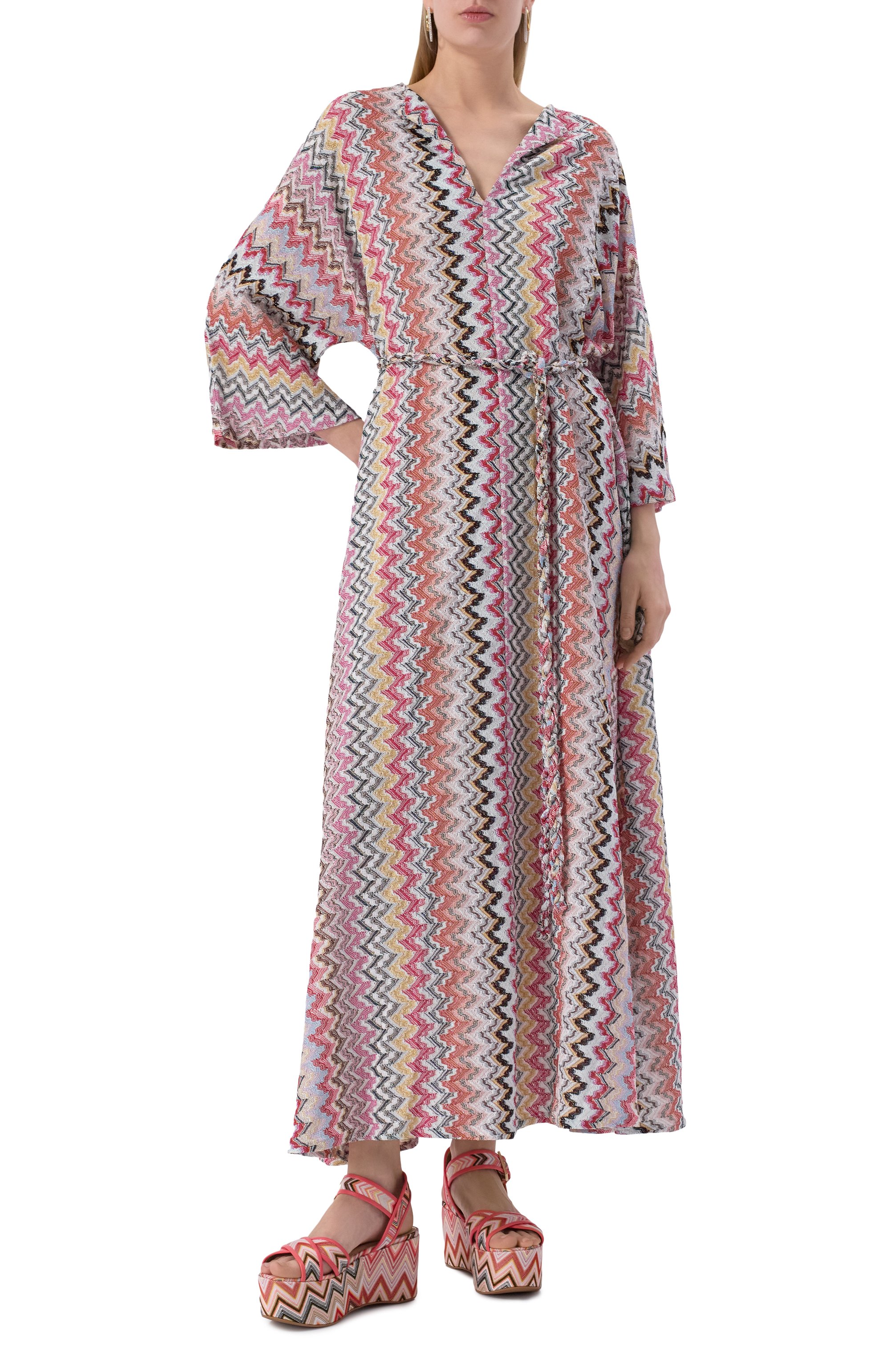 Текстильные босоножки MISSONI, арт. MWF038, фото 2