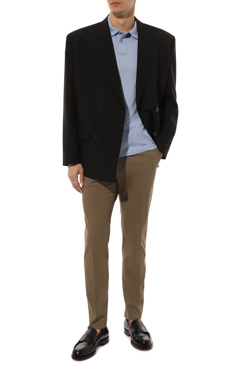 Хлопковое поло BOSS ORANGE, арт. 50507803, фото 2