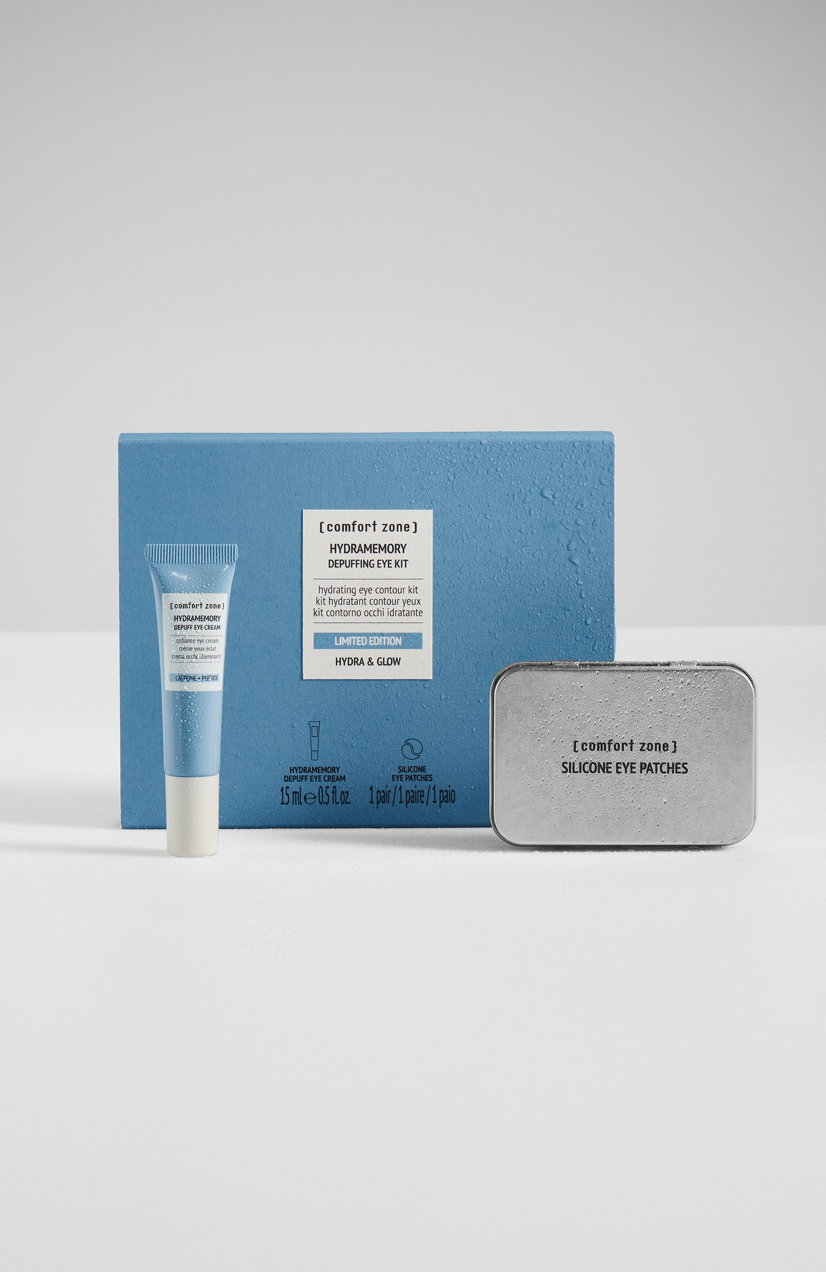 Набор «экспресс-уход для зоны вокруг глаз hydramemory» (15ml+2шт.) COMFORT ZONE, арт. 12721, фото 2