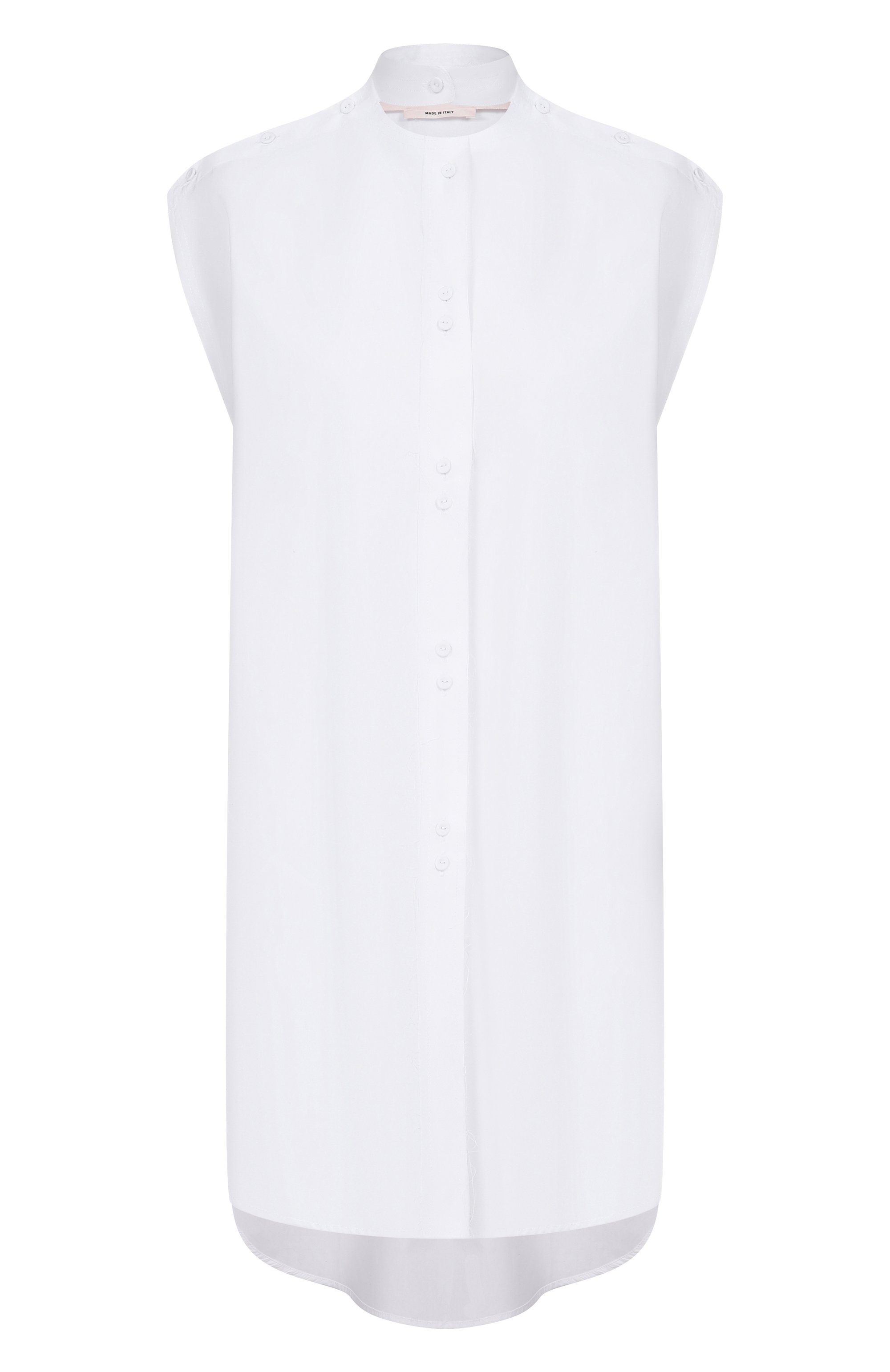 Хлопковая блузка ISABEL BENENATO, арт. DW72S26, фото 1