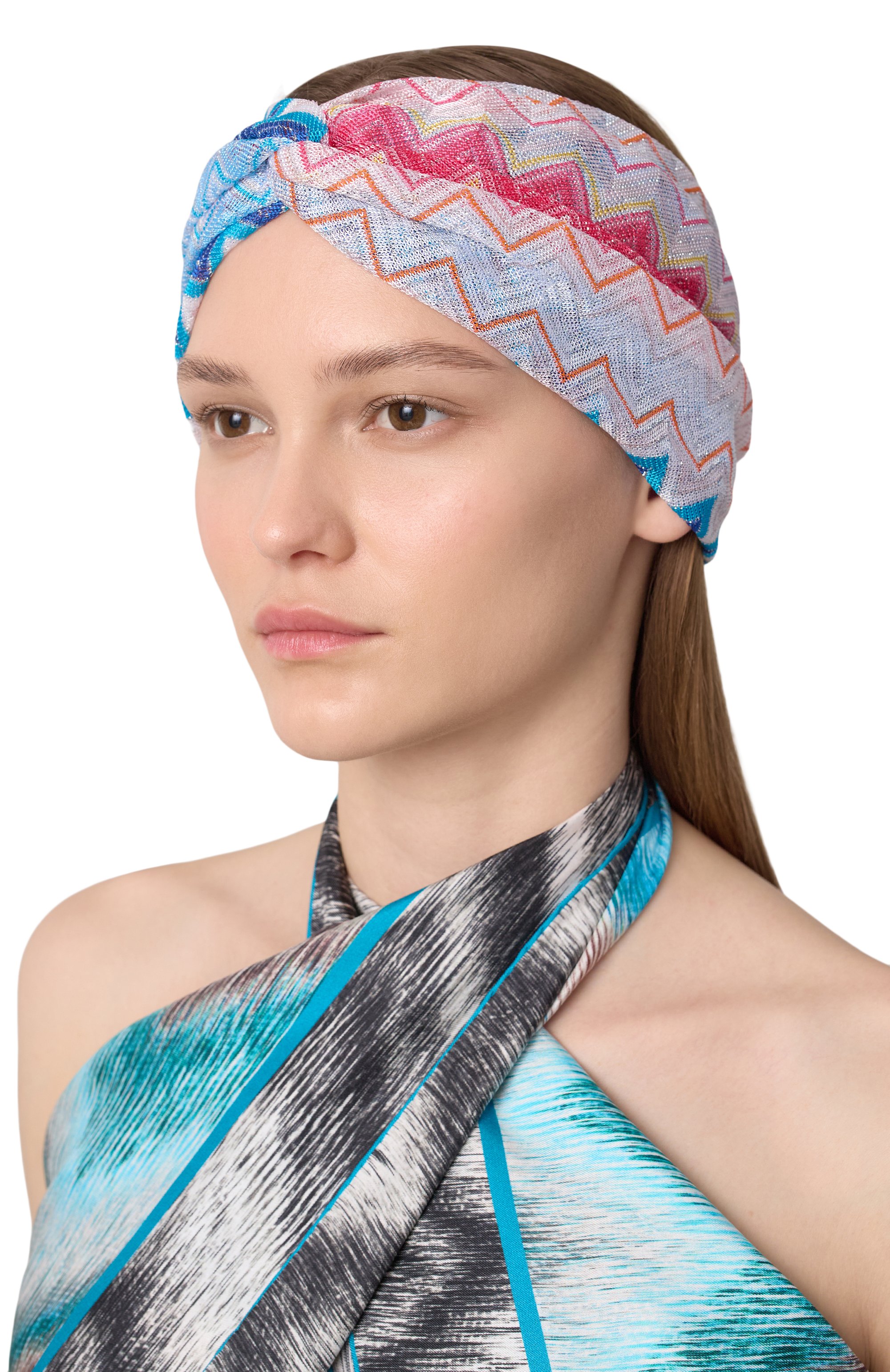 Повязка на голову из вискозы MISSONI, арт. FCFLVMDA179, фото 2